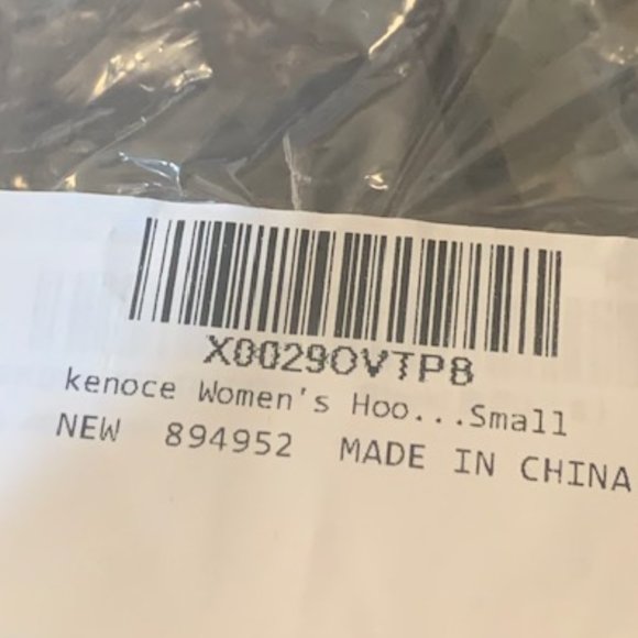 Kids Form Women's Black Oversized Pull Over Hoodie S NWT - Picture 3 of 10